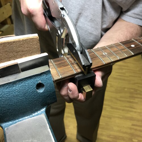 Repairing Guitar in One Three Guitar store — The Flying Microtonal Gio?